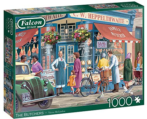 Falcon - Jumbo Spiele - The Butchers 1000 Teile - Puzzle für Erwachsene