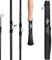 SF Canne à Pêche à la Mouche 4 Pièces 9FT 7/8wt Noir Mat Canne à Mouche à Truite Fibre de Carbone