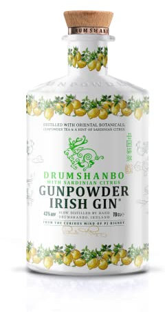 Drumshanbo Gunpowder Sardinian Citrus Ceramic Gin | 70cl | 43% vol