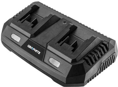 GRAPHITE Doppelladegerät für Energy+ Batterien