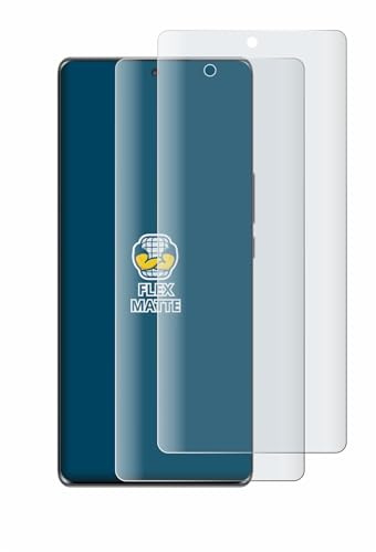 BROTECT Schutzfolie für Honor Magic 5 Lite | 2 Stück Entspiegelnder Displayschutz Made in Germany Matte Full-Screen Folie Full-Cover 3D Curved Anti-Reflexion Montage Kit