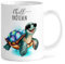 MeLifestyle Kaffeetasse Tasse Becher Motiv Chill Krötchen | Keramik 330ml | Geschenk, Freund, Freundin, Kollege, Kollegin, Bürotasse