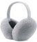 KOMUNJ Winter Ohrenwärmer Damen Faltbare Ohrenwärmer, Winter Ohrenschützer, Plüsch Earmuffs, Warme Kälteschutz Kalte Winterzubehör, Outdoor Ohrenmuscheln für Damen und Herren (Grau)