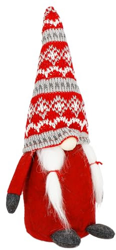 SPRINGOS Weihnachtszwerg Dekofigur Lady 33 cm