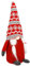 SPRINGOS Weihnachtszwerg Dekofigur Lady 33 cm