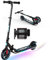 RCB E-Scooter Kinder, E-Roller für Kinder 6-12 Jahren, 150W Motor - Max 16Km/h - Regenbogenlicht - Faltbarer Elektroroller Kinder - LED Anzeige, Geschenk für Kinder und Jugendliche