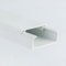 1M White Electrical Cable Hider Trunking Self Adhesive PVC Wire Conduit - TMW Profiles Mini Trunk Management to Hide Single Cables (38 mm x 13 mm)