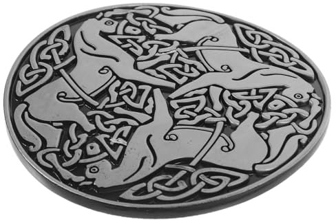 EXCEART Gürtelschnalle Mit Pferdekopf Retro-gürtelschnalle Dekorativer Dekorative Knöpfe Gürtelschnalle Für Männer Dekorative Gürtelschnalle Westlicher Stil Kleidung Mann Zinklegierung