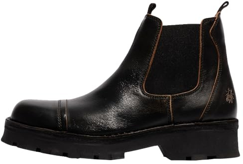 Fly London Men's KLIN135FLY Ankle Boot, Black, 6.5 UK