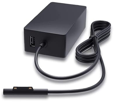 LARUISEE Laptop Power Adapter For Surface 3Surface Book2/3 Surface Laptop 4/3/2 Surface X/8/7/6 Notebook Replaced Charger Adapter