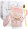 Geschenke für Mama,Lustige Tasse aus Marmor Keramik mit Geschenkbox，Weihnachtsgeschenke, Geburtstagsgeschenk,Muttertagsgeschenk von Tochter oder Sohn Bedruckt mit,Beste Mama der Welt.