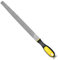 Wvapzwr 8in Flat Mill File, Smooth Blade with Ergonomic Handle, Metal File Sharpening Tool for Drills, Lawn Mower Blade, Garden Shears and so on (1 Pack)