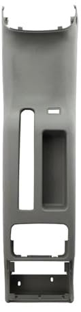 OUSDUO Schwarz-grau-Beiger Getränkehalter Für Die Hintere Mittelkonsole des Autos Für VW Für Golf IV MK4 Für Bora 1J0863323N Mittelarmlehne Box(grau)