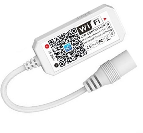 RGBW WiFi Controller, Stufenlose Fernbedienung für Aquarium Beleuchtung, Gruppensteuerungsfunktion
