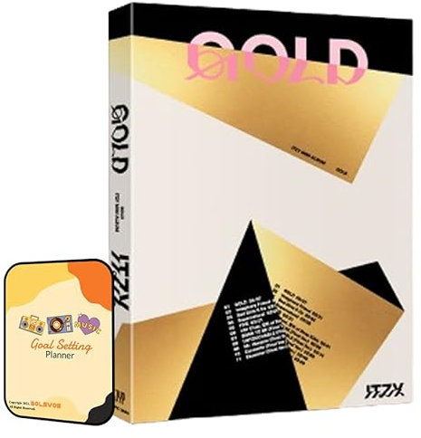 ITZY Album - GOLD DEEP GOLD ver.+Pre Order Benefits+BolsVos Exclusive K-POP Giveaways Package