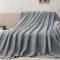 Kuscheldecke Flauschig, Kaninchen Plüsch Decke, Kuscheldecke Grau 180 x 200cm Flauschige Decke, Wohn- & kuscheldecken Super Soft Sofadecke Kuschelig Dick Flanell Decke, Wolldecken für Couch Bett Büro