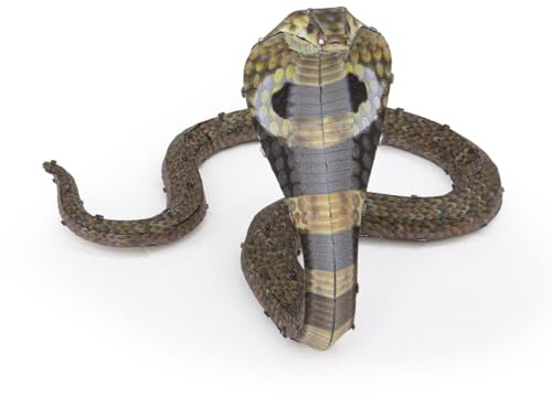 Metal Earth 3D Metallbausatz Cobra ab 14 Jahre | Präzise lasergeschnittene Metallteile zum Zusammenstecken ohne Klebstoff. Detailreiche Modelle mit bebilderter Bauanleitung