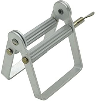Healvian Zahnpastenspender aus Aluminium Tubenquetscher für Zahnpasta Badezimmer und Friseursalons Effizienter und Einfacher Gebrauch Multifunktional für Verschiedene Tubenprodukte