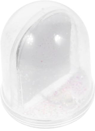 MAGICLULU Mini Schneekugel Foto-Rahmen DIY Aus Kreative Schneekugel Bastelmaterialien Für Winterdekoration Für Freunde Und Familie
