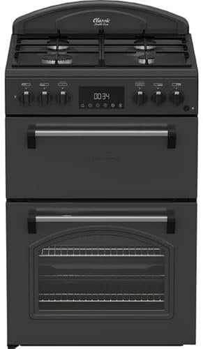 Leisure 60cm Dual Fuel Cooker - Anthracite - A Rated