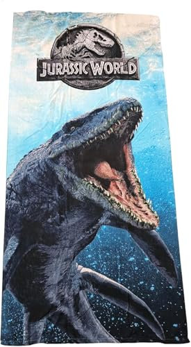 ILS I LOVE SHOPPING Strandtuch und Schwimmbadetuch aus Mikrofaser, 140 x 70 cm, schnell trocknend, ultraweich (für JURASSIC WORLD)