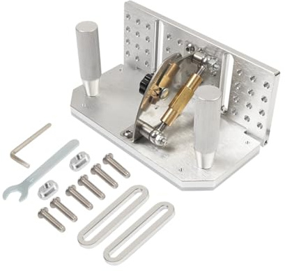 Harewtwy Grinder Adjustable Angle(5°- 25°), 7-3/4 Long Belt Grinding Knife Jig Sharpener Locator