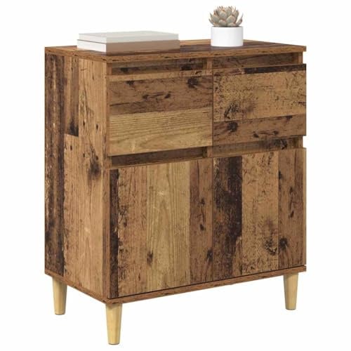 vidaXL Sideboard Altholz 60 x 35 x 70 cm Holzwerkstoff