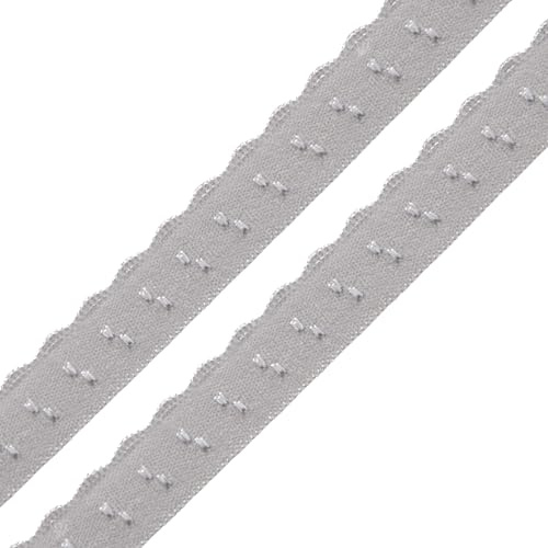 Wäschegummi 10% Elasthan Faltgummi Ziergummi 10mm Dessous-Gummi Falzgummi Bogenkante ab 1m elastisches Einfassband