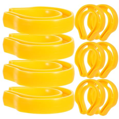 Milisten 10pcs Thickened Door Finger Pinch Guard Safety Door Cards for Young Easy Installation Safety Protection Plastic Stopper for Homes and Schools