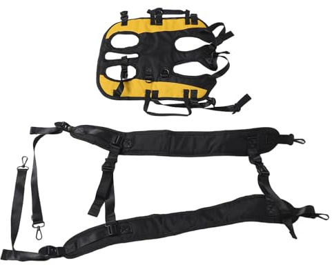 HYTROVE Zaino Porta-Cani da Trekking Traspirante Gambe Estraibili e Spallacci Imbottiti, Borsa per Trasporto del Cane Adatta a Passeggiate in Montagna e Viaggi in Bicicletta