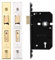 Zoo Hardware 5 Lever Mortice Door Fire Rated Sash Lock (Keyed Alike/Differ) 2 ½ (64mm) Keyed Alike Stainless Steel