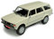 alles-meine.de GmbH Polski FIAT 125P 4X4 Kombi Beige 1967-1991 1/43 Modellcarsonline Modell Auto mit individiuellem Wunschkennzeichen