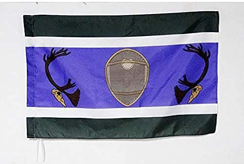 AZ FLAG - Flagge Innu Von Quebec Und Labrador - 90x60 cm - Montagnais Fahne 60 x 90 Cm Scheide Für Mast - Flaggen
