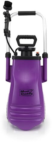 Large Mud Daddy 12 Litre – Portable Pet Washer, Multipurpose Washing Device, Muddy Walks, Perfect for Dogs, Horses, Bikes, Shoes, Camping, Paddleboarding and More - Purple