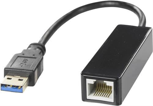 Deltaco USB3-GIGA5 Ethernet Netzwerkkarte 1000 Mbit/s – Netzwerkkarten (kabelgebunden, USB, Ethernet, 1000 Mbit/s, schwarz)