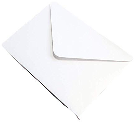 25 PCS Pearl White Envelopes A7 5.35 x 7.7 inches, Perfect for 5x7 Weddings,Invitation Cards,Birthday Greeting RSVP Invite