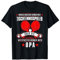 Tischtennis Opa Tischtennisspieler Tischtennisball Geschenk T-Shirt