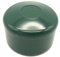 Kappe Abdeckung Zaun Abdeckkappe Zaunpfosten Pfosten Maschenzaun Zubehör Rund. (Grün 38 mm 10 Stück)