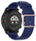 yanghongyua cinturini per orologi da 22mm per Garmin vivoactive4, cinturino di ricambio in silicone compatibile per Samsung Galaxy watch3 45mm, cinturino elastico per Polar Grit X Pro. (blu notte)