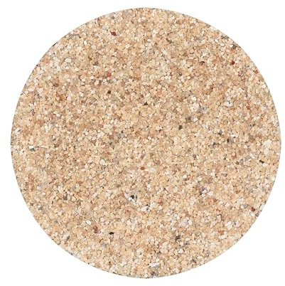 NKlaus 500g Sable pour Fumigation au Charbon de Bois Sable de Quartz Granulométrie 0,71-1,25mm Sable pour Fumigation Naturel 25876