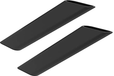 Saucer Replacement Rubber Earsocks Temple Sleeve for Oakley RadarLock Path | Pitch | Edge OO9183 | XL OO9196 | OO9170 Sunglass - Black