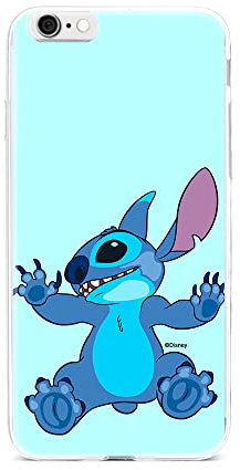 ERT GROUP Handyhülle für iPhone 6/6S Original und offiziell Lizenziertes Disney Muster Stitch 021 optimal an die Form des Handy angepasst, hülle aus TPU