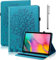 BOLELAW Hülle für iPad mini 5 (2019 Modell 5. Generation) 7.9 Zoll mit Stift und Stifthalter, Kartenschlitz Standfunktion Flip Fashion Schutzhülle für iPad mini 5. 4. 3. 2. Generation, Blau
