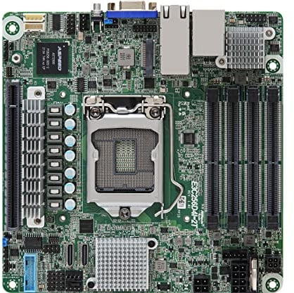 ASRock Mainboard E3C256D4I-2T mini-ITX Sockel 1200 Single