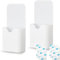 WAAYANG 2 Pcs Magnetic Marker Holder, Magnetic Pen Holder, Self Adhesive Wall Mount Dry Erase Marker Holder Pencil Holder For Dry Erase Whiteboard Home Office School
