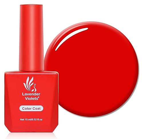 Lavender Violets 15ml Gel Nagellack UV LED Vampir Rot Einweichen Nagellampe Aushärten Halloween Geist Party Nägel Maniküre Pediküre Größerer Inhalt Capsicum A0049