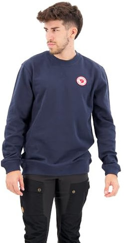 Fjällräven Herren 1960 Logo Badge Sweater, Dark Navy, M