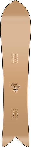 Nitro Herren Snowboard FINTWIN Board ´24, Quiver Series, Swallowtail, True Camber, All Mountain, Mid Wide Tapered