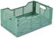 TIENDA EURASIA – Caja Plegable Apilable, Plástico Resistente Libre de BPA, se Puede Ensamblar y Desmontar Fácilmente, Rectangular, para Almacenaje, Armarios, Baño o Cocina (M, Salvia)