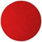 KARAT Teppich rund Ø 50cm Rot - Moderner Flauschiger Velours Kurzflor Teppich für Kinderzimmer - Spielteppich, Kinderteppich Krokodil